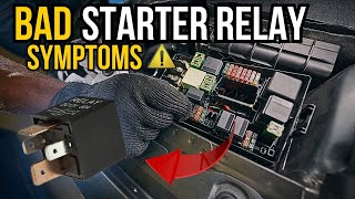 4 Symptoms of a Bad Starter Relay And How to Fix It