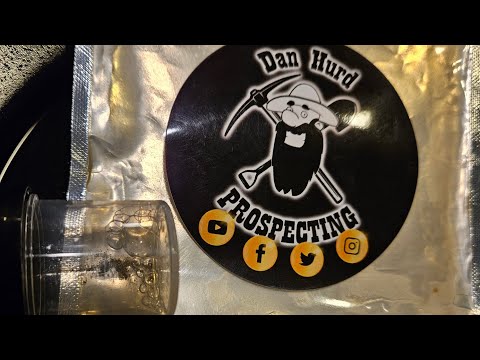 Dan Hurd Prospecting ( Blue Chip Mine ) Educational Hard Rock paydirt Review.  Part  #1