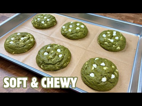Matcha White Chocolate Cookie Recipe