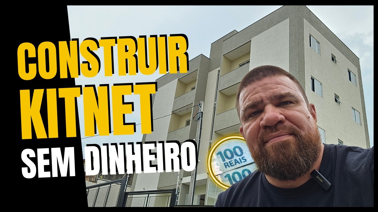 Como construir kitnet sem dinheiro passo a passo.