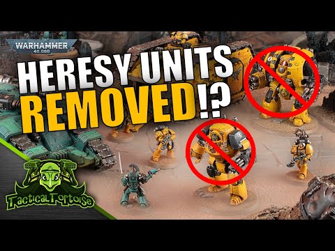 Horus Heresy Units REMOVED From 40k!? | Warhammer 40k News