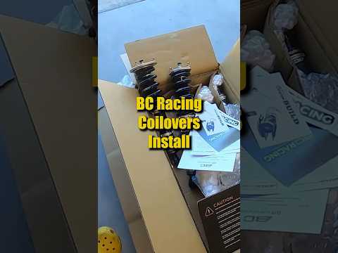 How to install BC Racing Coilovers on an IS300!