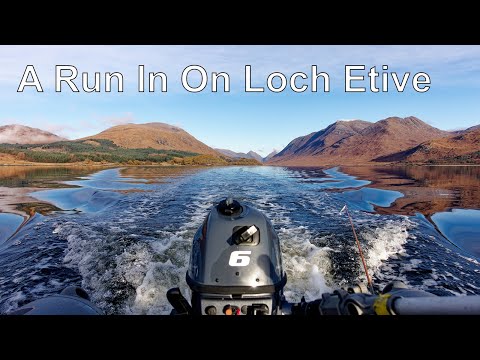 A Run In on Loch Etive