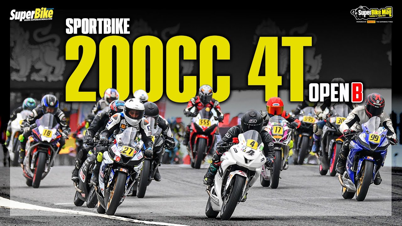 Sportbike 200 cc. 4T Open B - SuperBikeMag.com Trackday & Trophy 2025 R.1