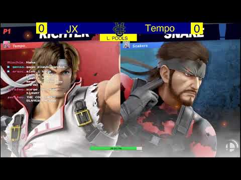 UCI WIFI #20 - JX (Snake, Jigglypuff) vs KH | Tempo (Richter, Palutena) [L. Pools]