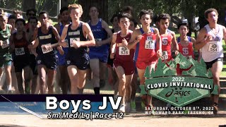 2022 XC - Clovis 12 (Boys, JV, Small-Med-Large,  Full Race)