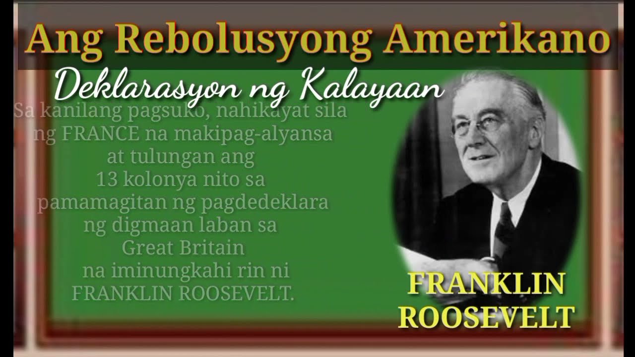 Rebolusyong Amerikano at Pranses