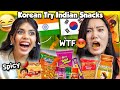 Korean Tries SPICY Indian Snacks For The First Time Hilarious Reaction