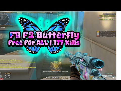 Crossfire West | FR F2-Butterfly | 177 Kills!!! | Free For All Gameplay