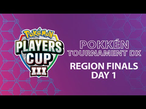 Pokémon Players Cup III - Pokkén Tournament DX Region Finals Day 1