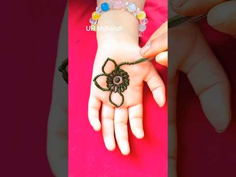 Simple mehandi design|| henna mehndi #hindisong #love #song #shortvideo #music