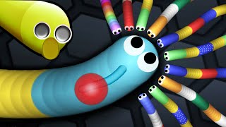 Slither.io Funny Glitch Best Trolling With ArcadeGo Skin High Score 48K+ (Slitherio Funny Moments)