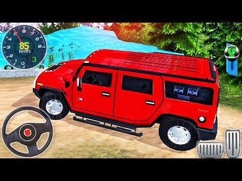 Offroad Jeep Driving 3D Simulator - Mountain Uphill Car Stunt Adventure - Android GamePlay