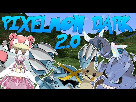 Pixelmon Dark UPDATE! 2.0 ALL MEGAS ADDED, REMODELS AND MORE!