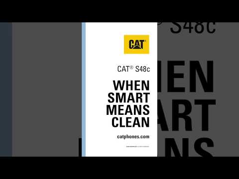 How to clean the Cat S48c Smartphone