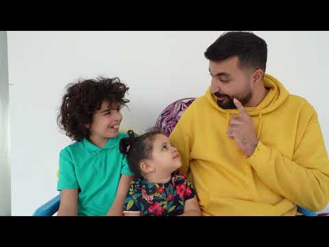 Sami and Amira play hide and seek