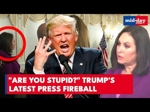 Trump EXPLODES at CBS Reporter: "Are You Stupid?" Holiday Press Clash Erupts Over DC Shooter Q&A
