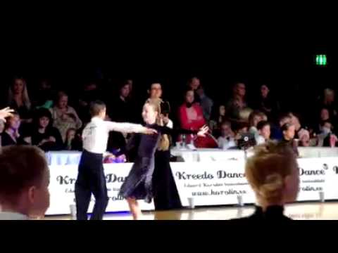 Adis Orda and Anastasija Bengarde Tallin Open 2012 Samba Final