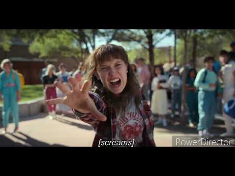 School students Bully Eleven || El cannot use her power anymore || Stranger Things 4 scene 🔥🔥