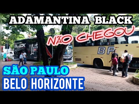 EXPRESSO ADAMANTINA BLACK # SAO PAULO x BELO HORIZONTE # BUSÃO QUEBROU !!!!!!