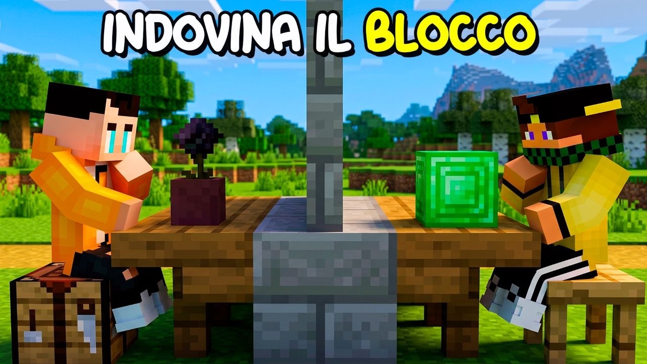 INDOVINA IL BLOCCO SU MINECRAFT