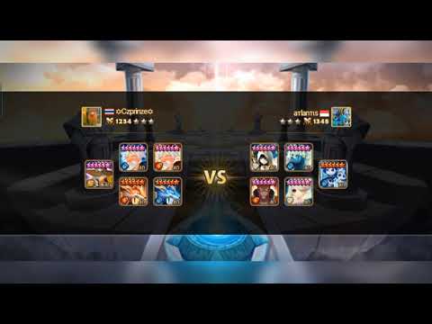 Summoners War: Sky Arena "Nat3 team" Drunken master RTA