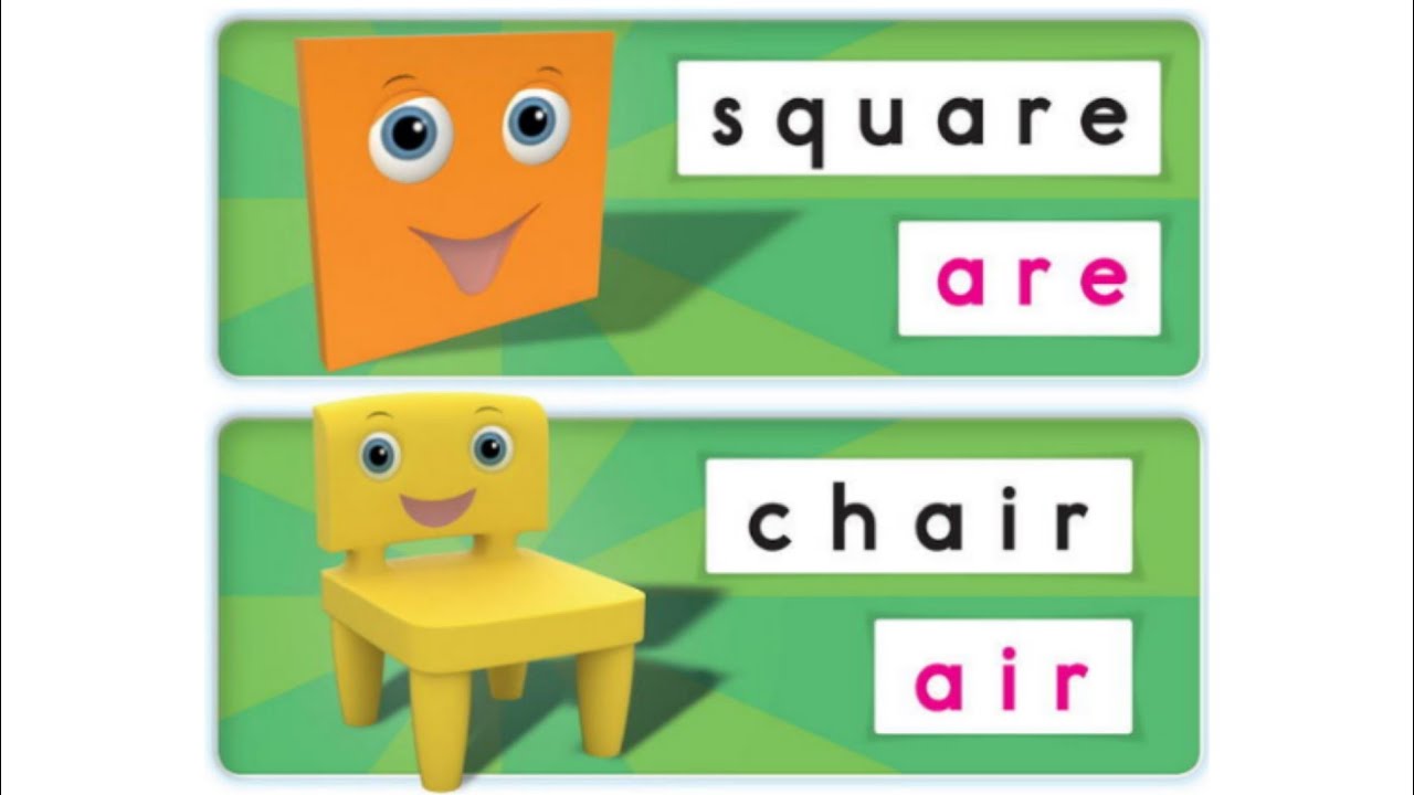 Oxford Phonics World student book level 5 - Letter Combinations - disc 1 - Unit 4 - are air - square