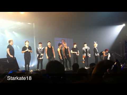 [FANCAM] 130803 Super Junior SUPER SHOW 5 IN BKK - Talk about Thai ELF part 1