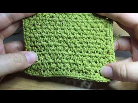 CtC - Wash Cloth - Seed stitch