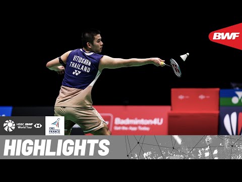 Former world champion Kunlavut Vitidsarn faces off against Alwi Farhan