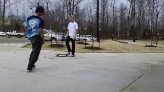 preview picture of video 'Steez Skateboarding Team at Fletcher Creek Park, Cordova'