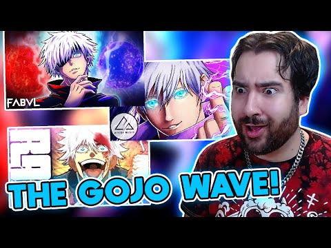 REACTION - GOJO RAP SONGS! by FabvL, Divide Music, and Daddyphatsnaps