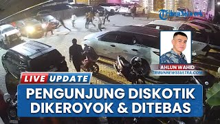 Asyik Nikmati Musik DJ, Pria di Kendari Dikeroyok dan Ditebas Parang, Aksi Terekam CCTV
