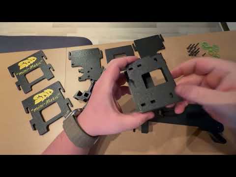 Aufbau der SDD "mini-Matic" (manuelle Hülsenzuführung)