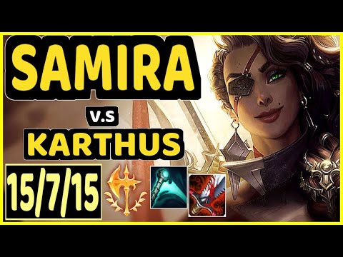 INNAXE (SAMIRA) vs KARTHUS - 15/7/15 KDA BOTTOM ADC CHALLENGER GAMEPLAY - EUW
