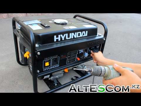 Генератор hyundai hhy7000fe