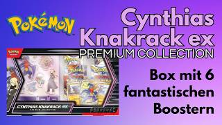 Pokemon - Cynthias Knakrack ex 🦖 Premium Kollektion. 💪🏻 Schwert und Schild Booster  🙀😍