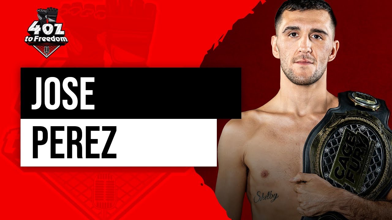 Jose Perez talks CFFC Featherweight Title Defense,  UFC Aspirations, and more!