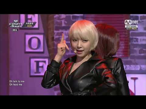 141113 AOA - Time + 사뿐사뿐 @ M COUNTDOWN