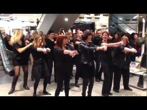 Flashmob Galeries Lafayette Strasbourg