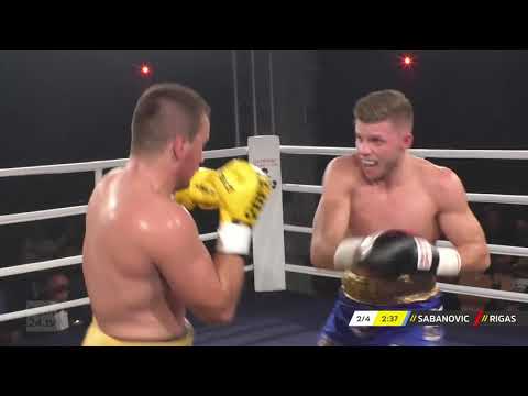 Dino Šabanović vs Alexander Rigas, Kempten, Germany, 14.10.2017.