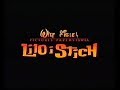 Lilo I Stich 2002 Lilo Stitch Disney Zwiastun VHS Piękna I Bestia