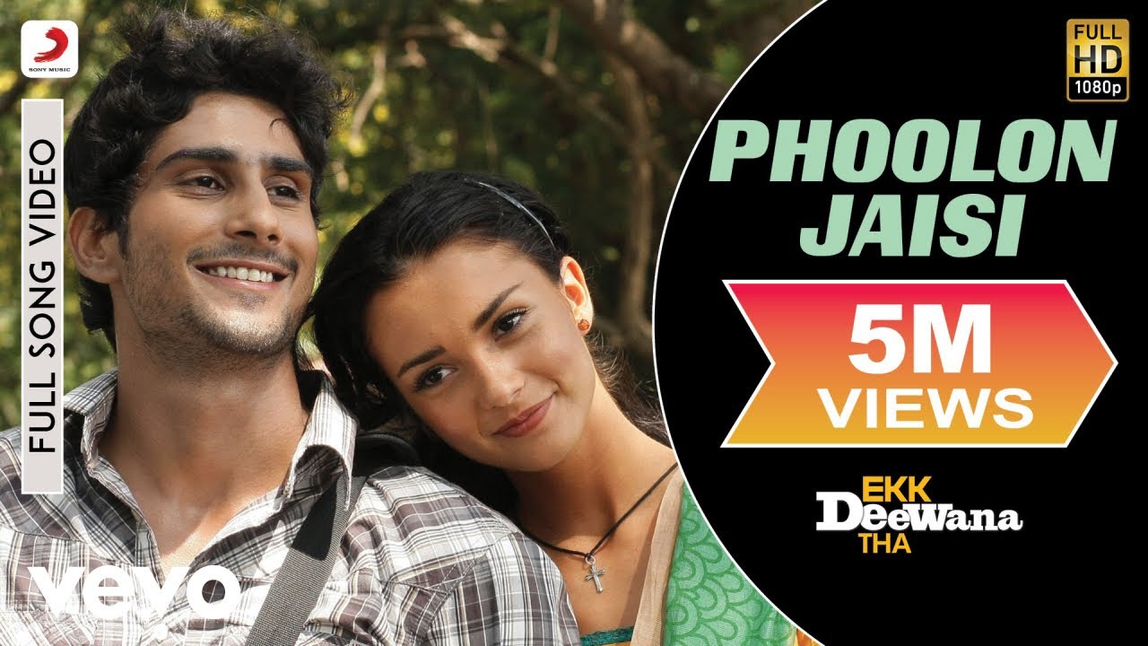 Phoolon Jaisi Hai Yeh Ladki Lyrics | Ekk Deewana Tha | Clinton Cerejo, Kalyani Menon | A R Rahman