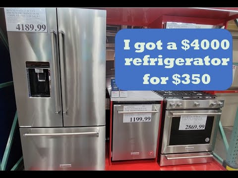 Kitchen Aid Refrigerator not cooling - how to fix your broken fridge or get a great deal