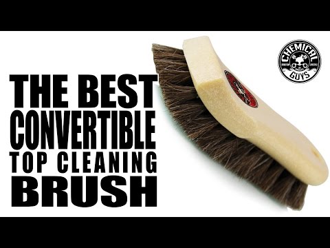 Best Convertible Top Cleaning Brush - Chemical Guys Car Care BMW Z4