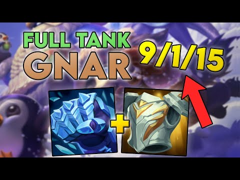 FULL TANK GNAR CARRY vs Urgot | Season 11 Top Gameplay