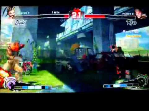 ライフル (Ibuki) VS Hcr (Ryu) SSFⅣ AE 2012