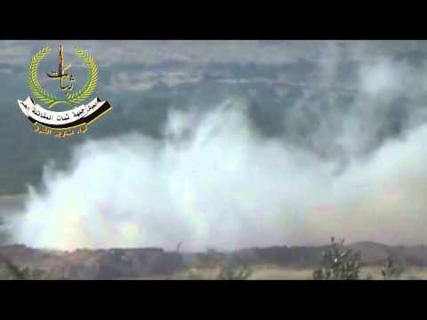 استهداف معسكر وادي الضيف في ريف إدلب بقذائف الهاون من قبل لواء مغاوير الشرق ضمن مجريات معركة الجيش الواحد