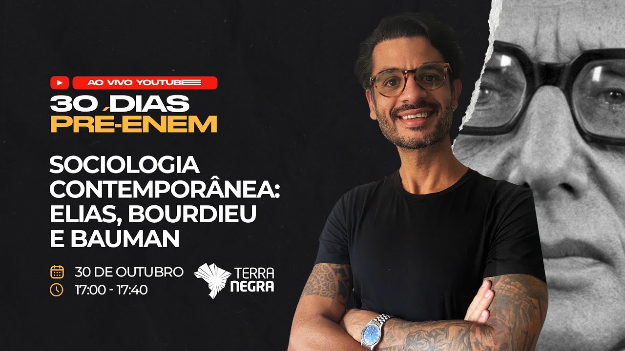 Elias, Bourdieu e Bauman | Revisão Sociologia ENEM 2024