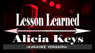 Alicia Keys &amp; John Mayer   Lesson Learned Karaoke